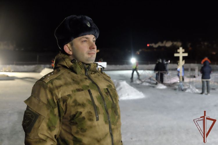 В Северо-Западном округе сотрудники Росгвардии обеспечили правопорядок в Крещение Господне
